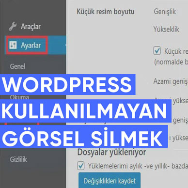 wordpress de kullanılmayan görselleri silmek